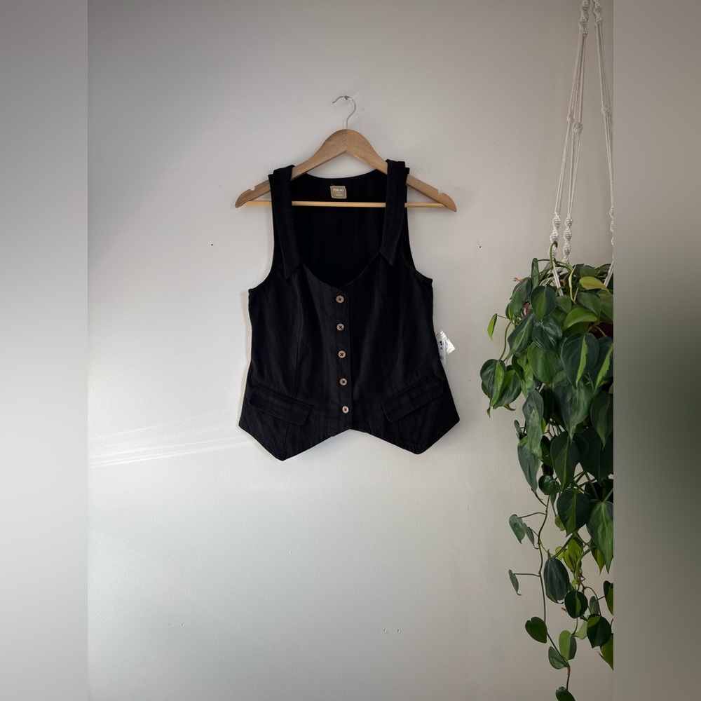 Free People Free-Est Cara Short Set in Black - Picture 4 of 13